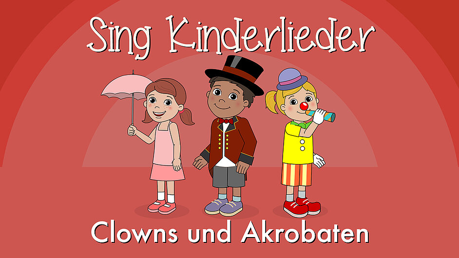 Clowns und Akrobaten