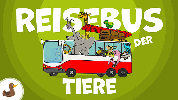 Reisebus der Tiere