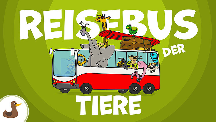 Reisebus der Tiere