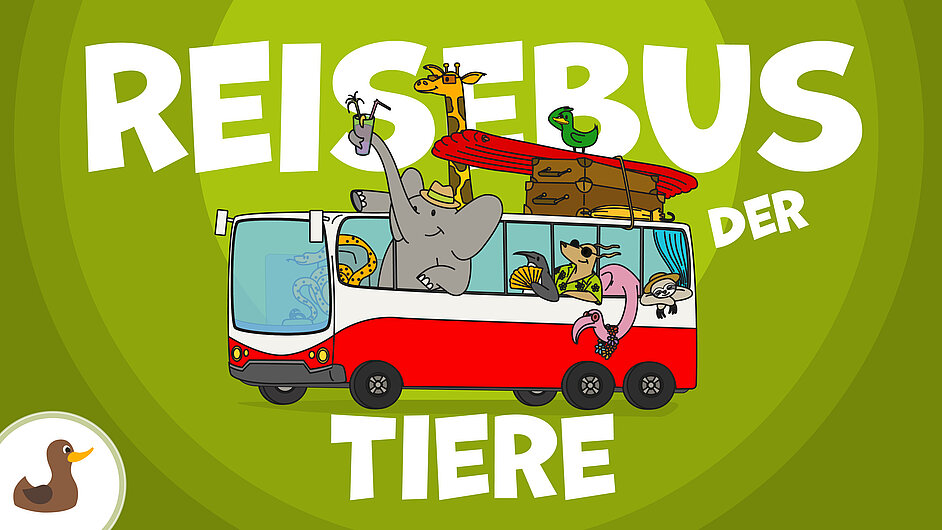 Reisebus der Tiere